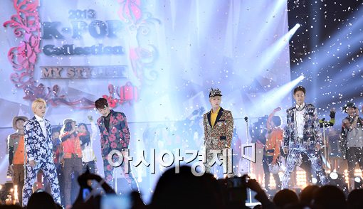 [포토]'K-POP 컬렉션' 피날레 장식하는 샤이니