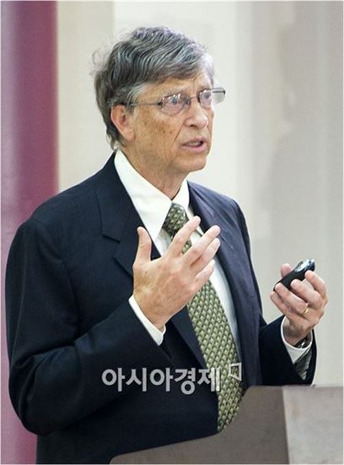 빌 게이츠 "한국, 기부사업 힘 합치자" 국회 강연서 밝혀