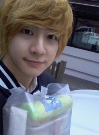 천둥, 산다라박 싸준 도시락 인증 '훈훈한 남매'