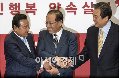 [포토]국회 재입성한 김무성·이완구