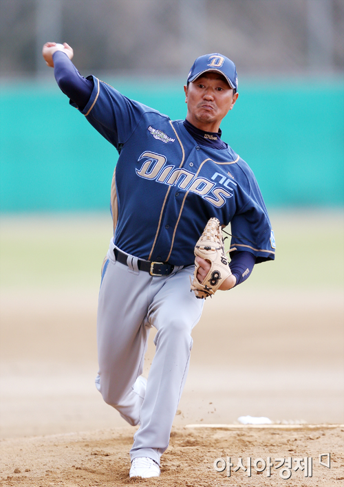 [포토] 손민한 'NC에서 새 출발~'