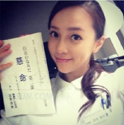 아유미 간호사, 물오른 동안 미모 과시 '귀요미'