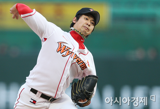 [포토] 윤희상 '연패를 끊자'