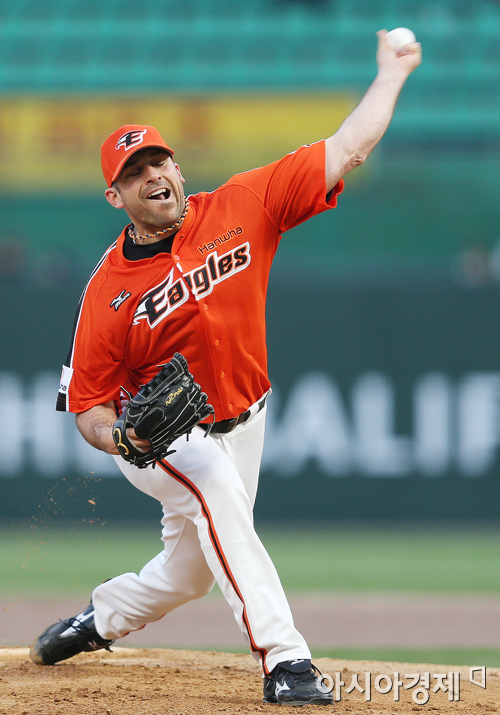 [포토] 이브랜드 역투