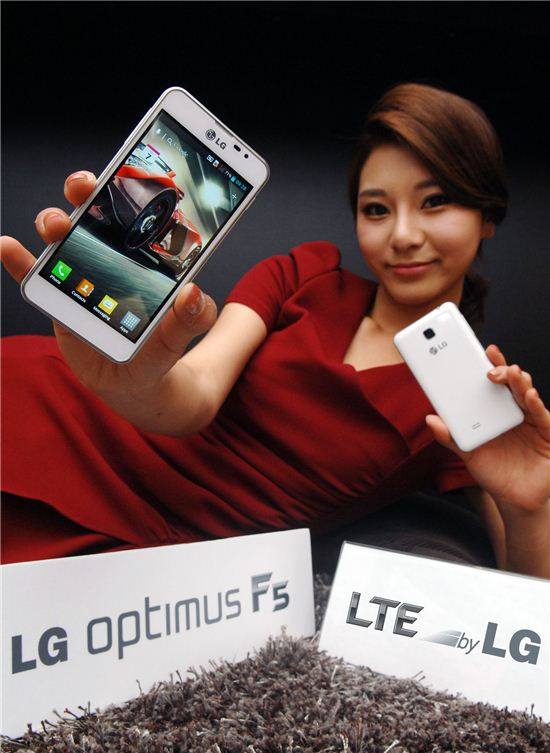 LG전자, 옵티머스 F5 글로벌 첫 출시