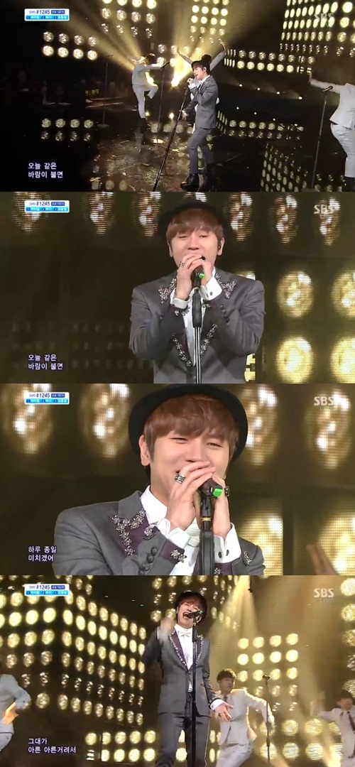 '인기가요' 케이윌, 한층 진해진 '남자의 향기'