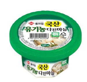 ▲종가집 국산 유기농 다진마늘