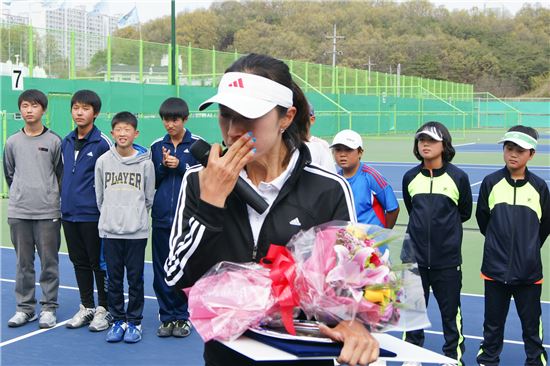 김선정, 실업테니스 단식 10년 무관 恨 풀다