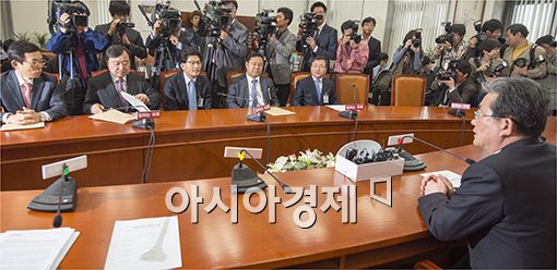 [포토]'대채휴일 막아보자' 국회 찾아간 경제5단체