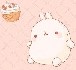 윤혜지 씨가 제작한 캐릭터 '몰랑이'