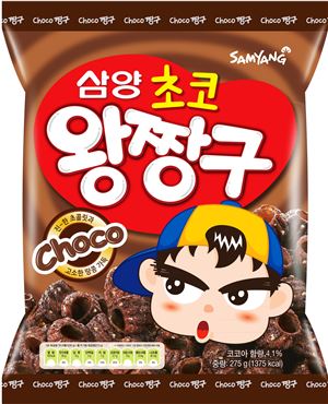삼양식품, 초코맛 스낵 '삼양 초코짱구' 출시