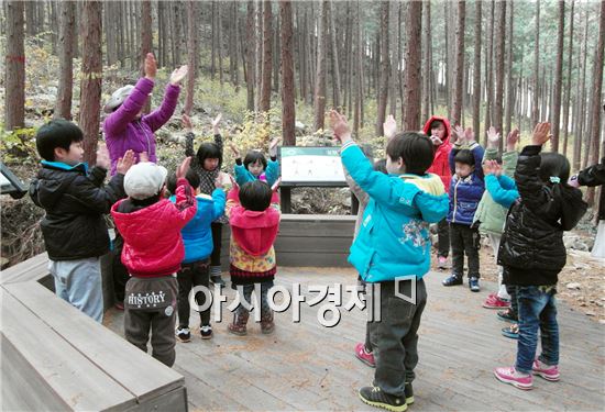 고흥군, 2013년 숲 유치원 운영