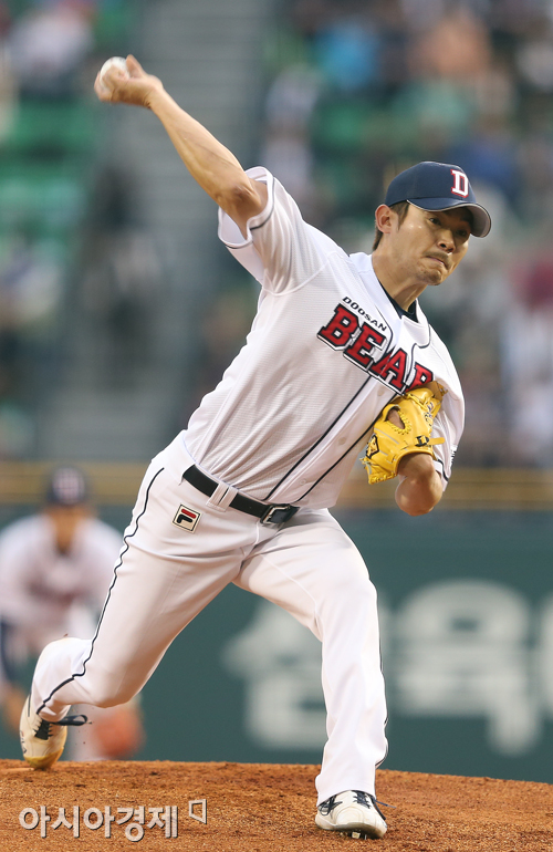 [포토] 역투하는 노경은