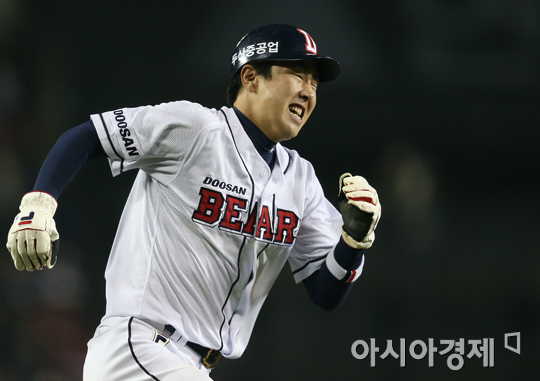 [포토] 박건우 '젖 먹던 힘까지!'