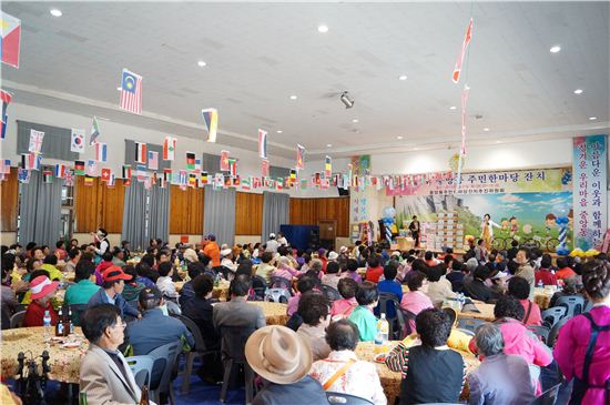 광주 북구 중앙동, ‘노인 위안잔치’ 성료