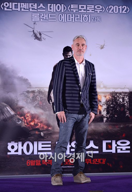 [포토]롤랜드 에머리히 "전 세계 최초로 한국 개봉해요"