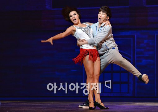 [포토]홍경민 '앗! 너무 무거워'