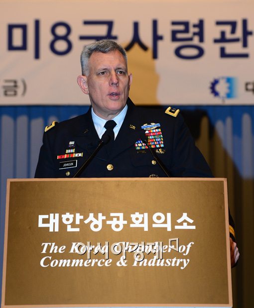 [포토]존 D. 존슨 "한국의 군인들은 강합니다"