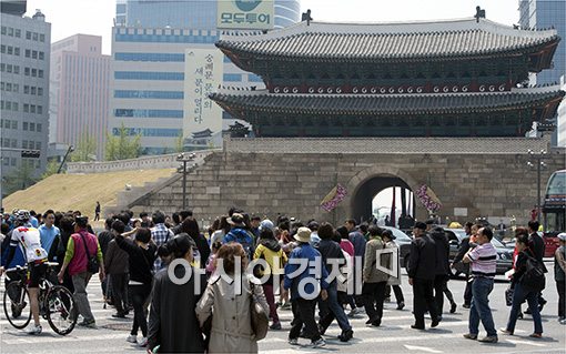[포토]5년3개월간의 기다림, 드디어 돌아온 숭례문