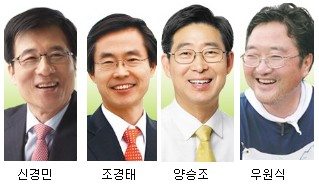 민주 5·4 전대 '김한길체제'출범…비주류 비호남 2非(종합)