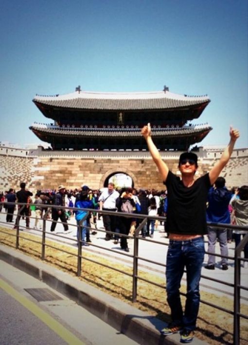 신현준, 숭례문 인증샷…"기쁘다 숭례문! 지키자 우리보물"