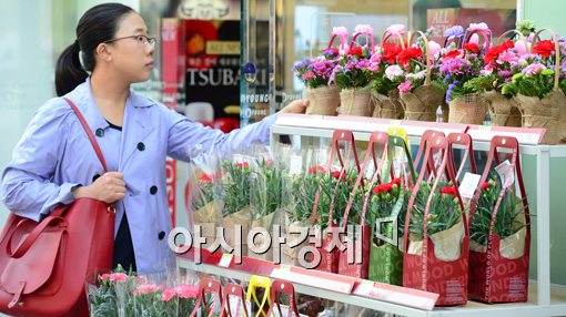 [포토]'어버이날 어떤 카네이션 선물할까'