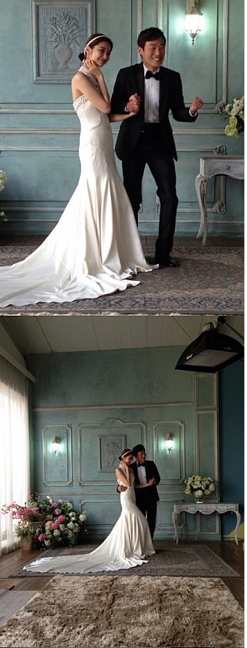 고준희 이희준 웨딩촬영 사진 공개…"의외로 잘 어울려"