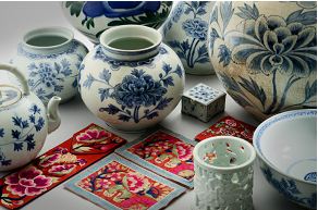 '福' 담은 도자기·민속품..'간절한 염원의 장식'展