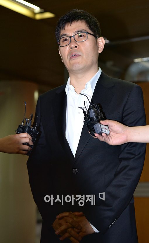 [포토]'불법도박혐의' 김용만, "공판 성실히 임하겠다"