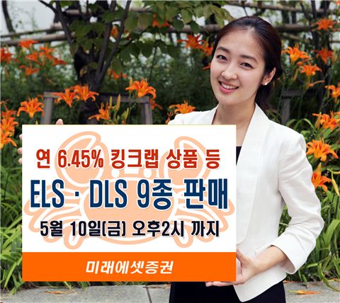 미래에셋證, ELS·DLS 9종 출시