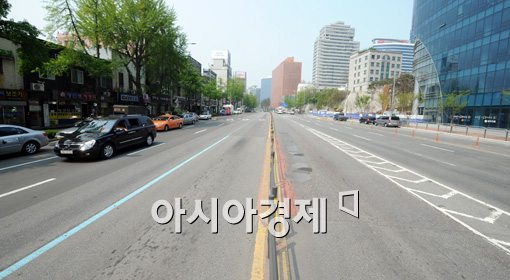 [포토]15분동안 멈춰버린 서울시내 