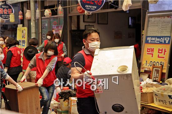 광주신세계 “해뜨는 식당 1000원의 행복 지켜주세요”