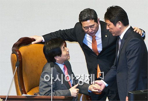 [포토]추경예산 논의하는 여야 간사