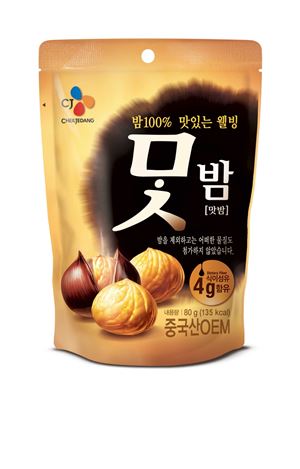 CJ제일제당, '맛밤' 출시 10주년...올해 300억 목표