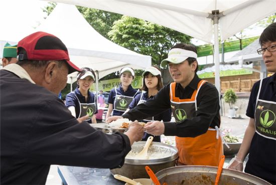 한국허벌라이프, 다일공동체와 임직원 자원봉사 