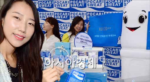 [포토]동아오츠카, 페트병 재활용 분리라벨 선보여~