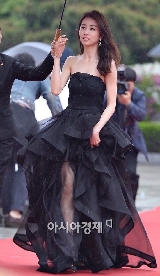 [포토]박하선, 속 비치는 '시스루드레스'