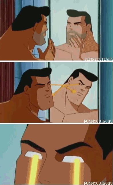 슈퍼맨의 면도법…"능력자라 수염 깎는 방법도 달라"