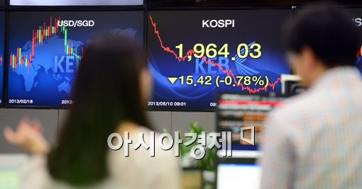 [포토]기준금리 인하 효과 하루도 안 가나