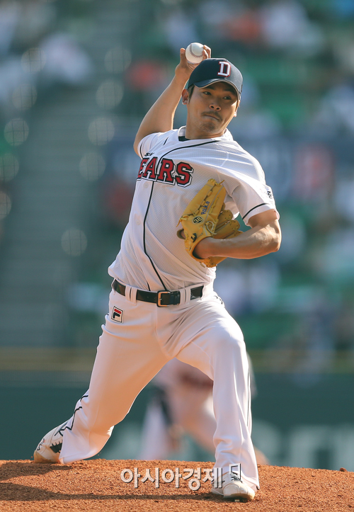 [포토] 역투하는 노경은