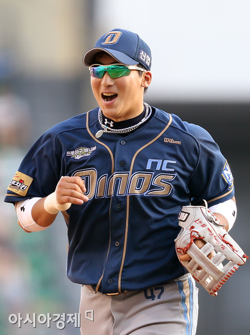 [포토] 나성범 '야구는 즐거워'