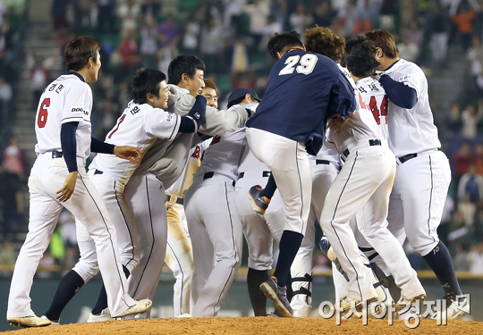 [포토] 두산 6:5 승리!