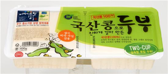 롯데마트, 중소 두부社 3개 연합 브랜드 '어깨동무' 출시 