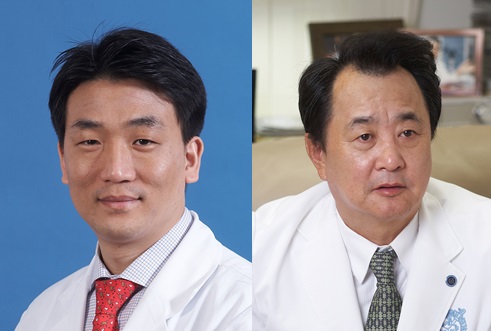 분당서울대학교병원 비뇨기과 정창욱(왼쪽), 이상은 교수