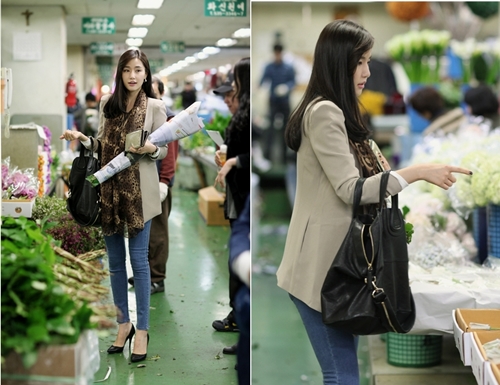 ▲ 공현주 꽃시장(사진: 토비스미디어) 