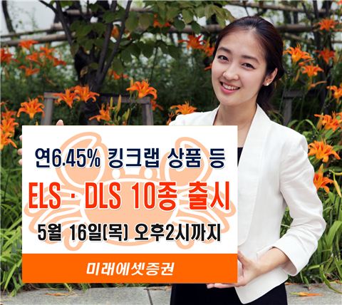 미래에셋證, ELS·DLS 10종 출시