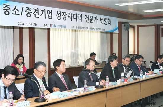 [포토]중기중앙회, 중소·중견기업 성장사다리 토론회 개최
