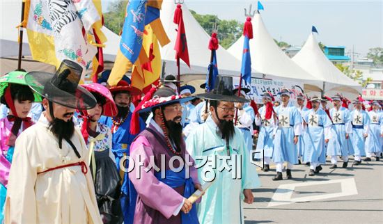 영광군, 중요무형문화재 난장트기 공개행사 개최