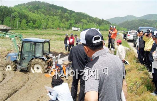 장성군, 새로운 직파재배기술 확대 보급 