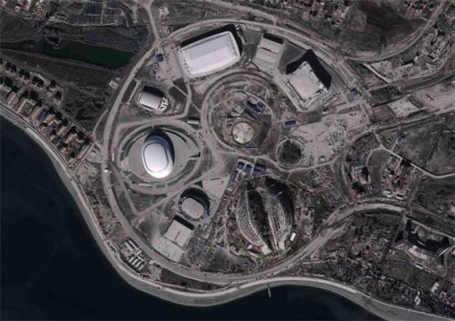 ▲ 소치 동계올림픽 경기장, 러시아(2013. 2월 촬영)